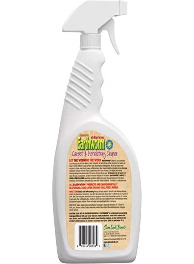 Earthworm Carpet & Upholstery Cleaner Spot & Stain Remover - Natural Enzymes, Safer for Family, Environmentally Responsible - 22 oz - Image 2